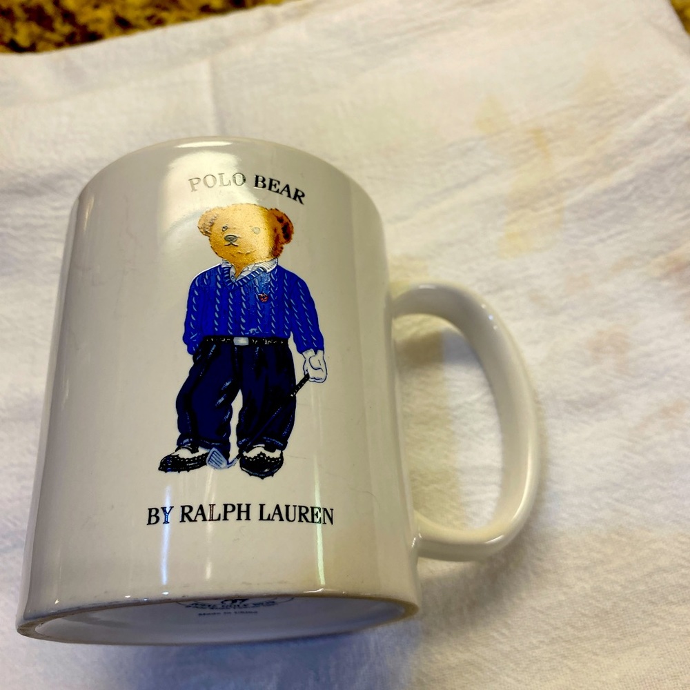 Polo bear coffee mug
